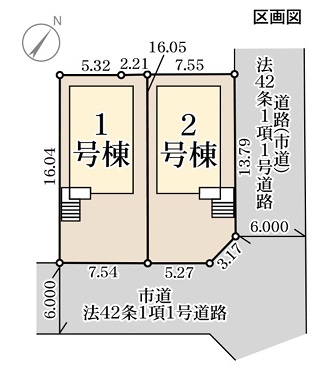 区画図