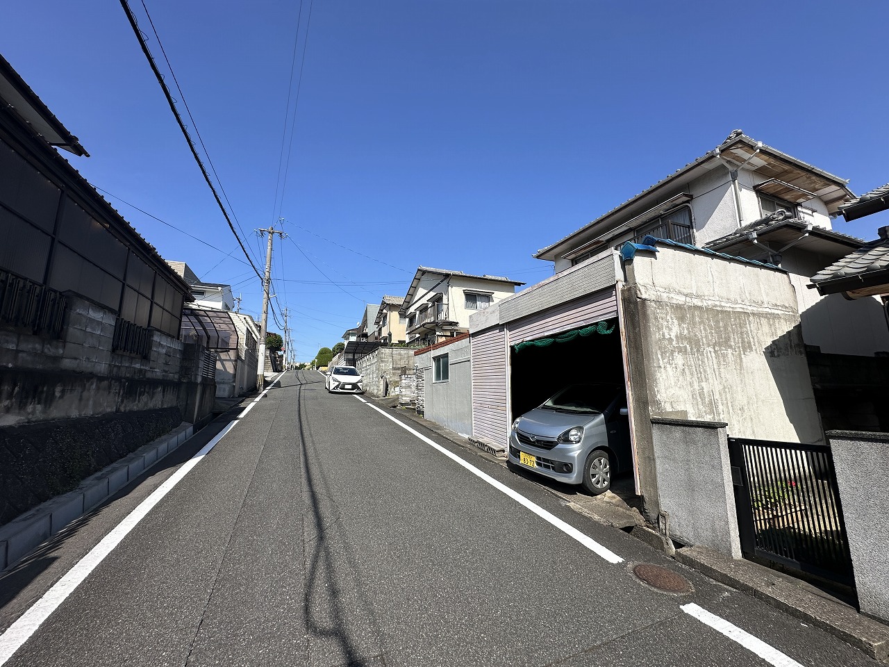 前面道路