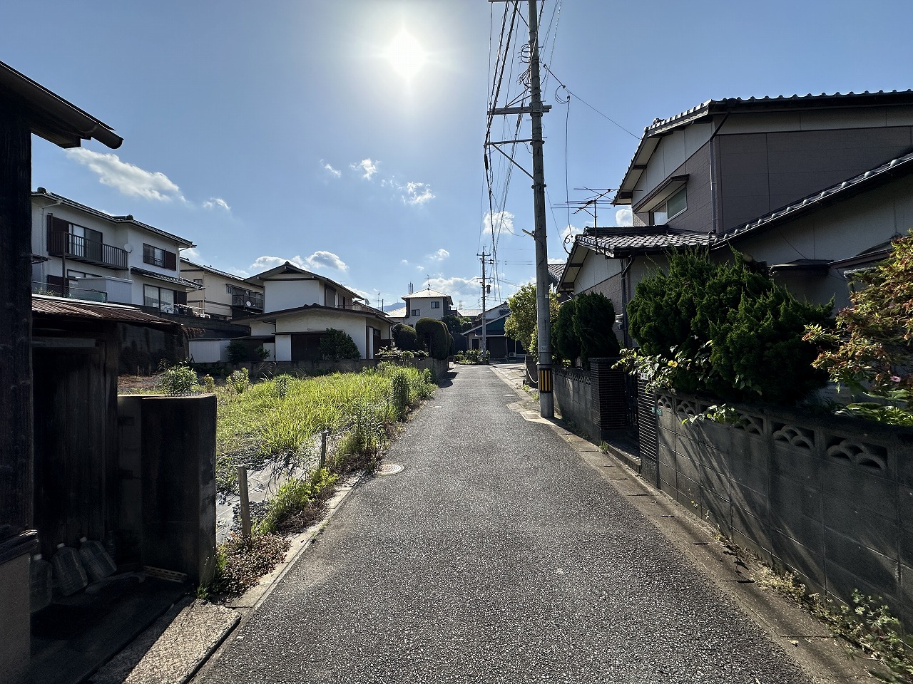 前面道路